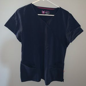 Urbane scrub top